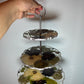 Floral Resin Tiered Cake Stand - Custom