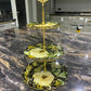 Floral Resin Tiered Cake Stand - Custom