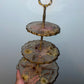 Floral Resin Tiered Cake Stand - Custom