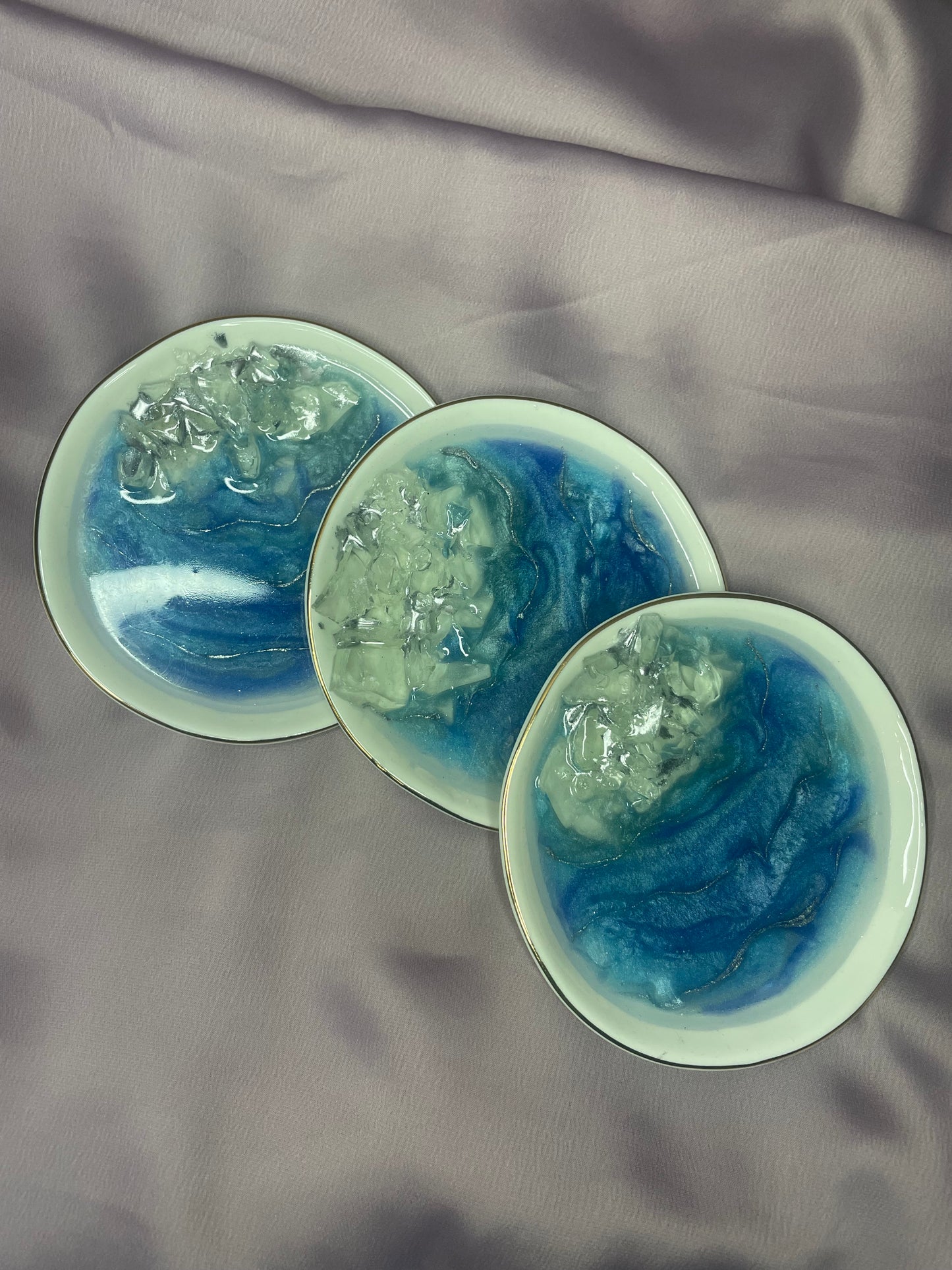 Blue Porcelain Ring Dish