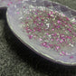 Purple, pink and silver foil glam Pineapple Resin Trinket Tray