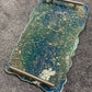 Blue and Silver Sparkles Large Rectangle Resin Tray