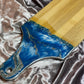 Bamboo Charcuterie Board and Resin Coaster Set - Custom