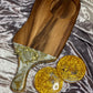 Acacia Resin Irregular Charcuterie Board and Resin Coaster Set - Custom