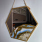 Hexagonal Wall Hanging Resin Mirror - Custom Wall Art