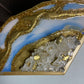 Hexagonal Wall Hanging Resin Mirror - Custom Wall Art