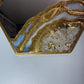Hexagonal Wall Hanging Resin Mirror - Custom Wall Art