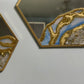 Hexagonal Wall Hanging Resin Mirror - Custom Wall Art