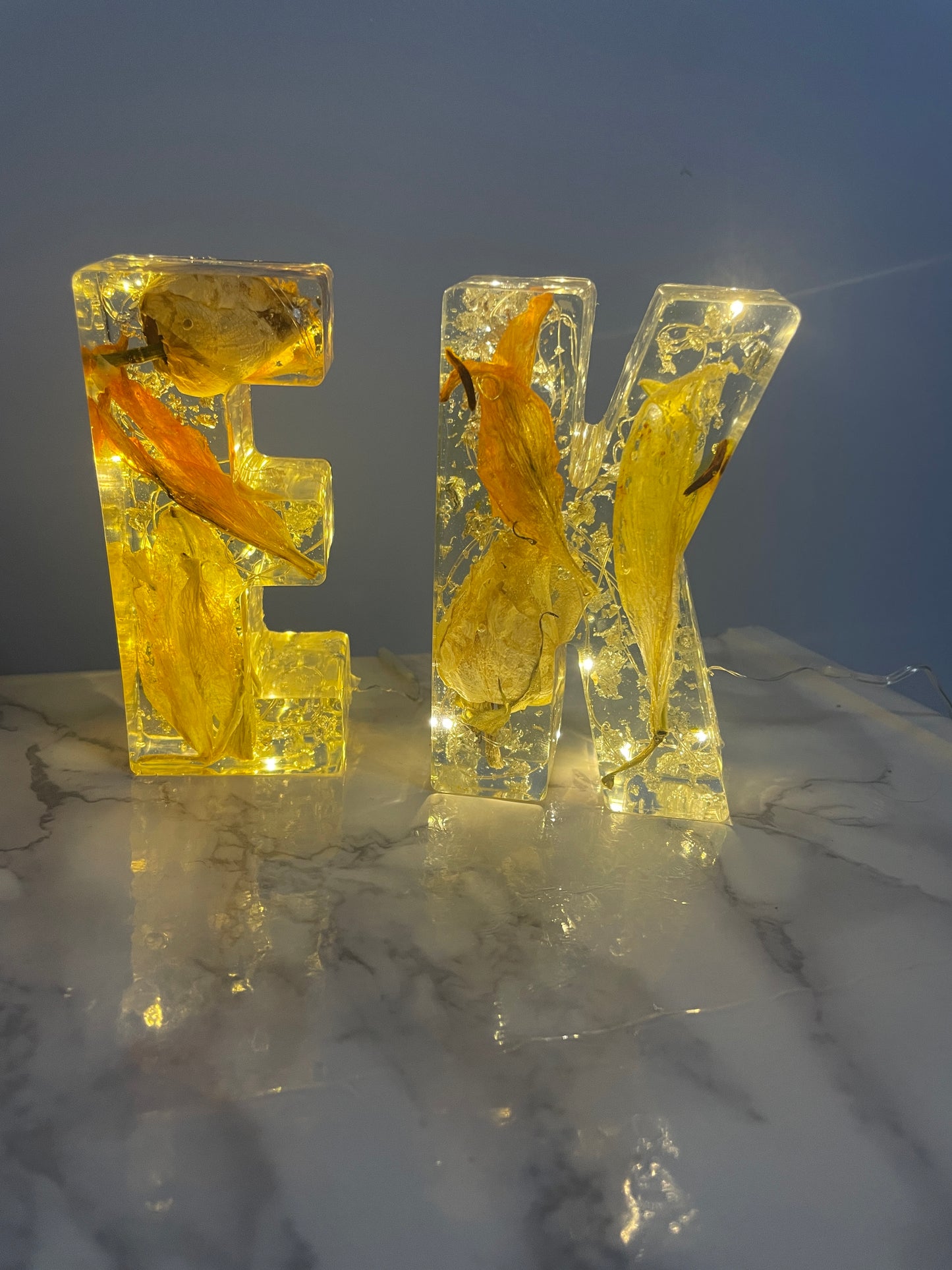 Medium Resin Letter Decor - Custom