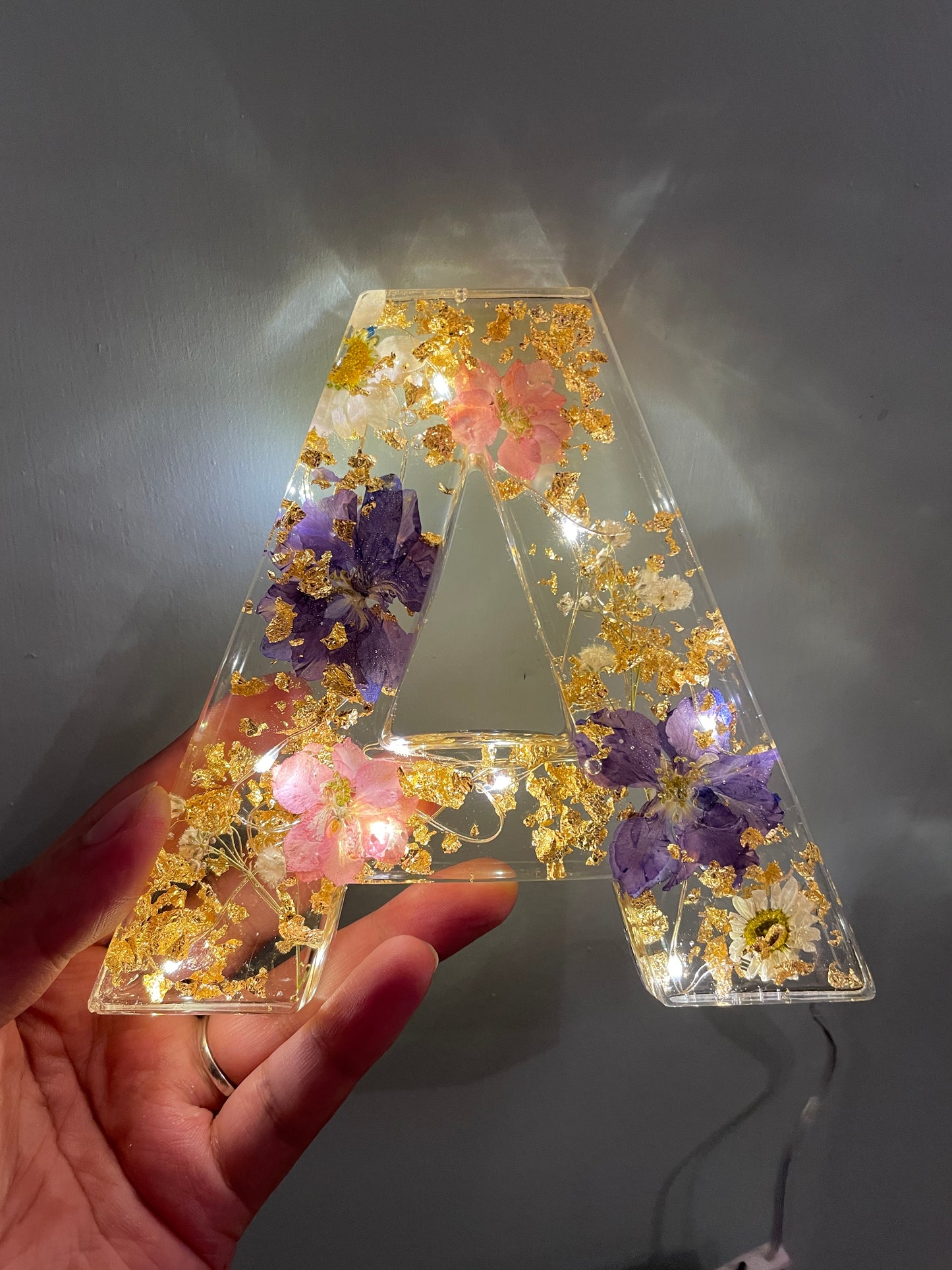 Large Resin Letter Decor - Custom