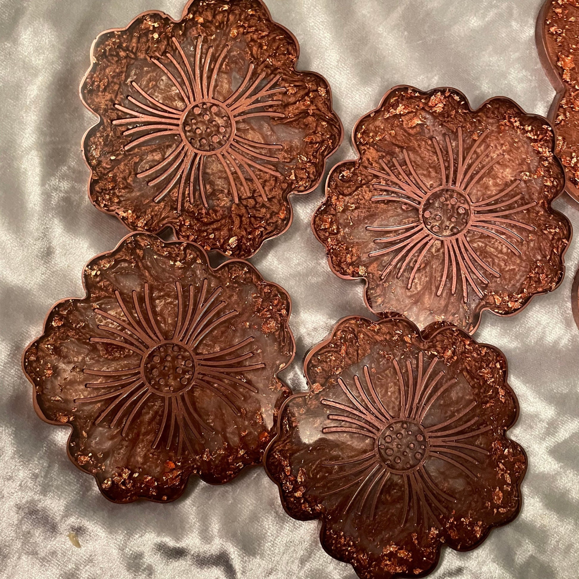 Sakura Flower Resin Coasters - Custom - EpoxyCore - [shop_type] 