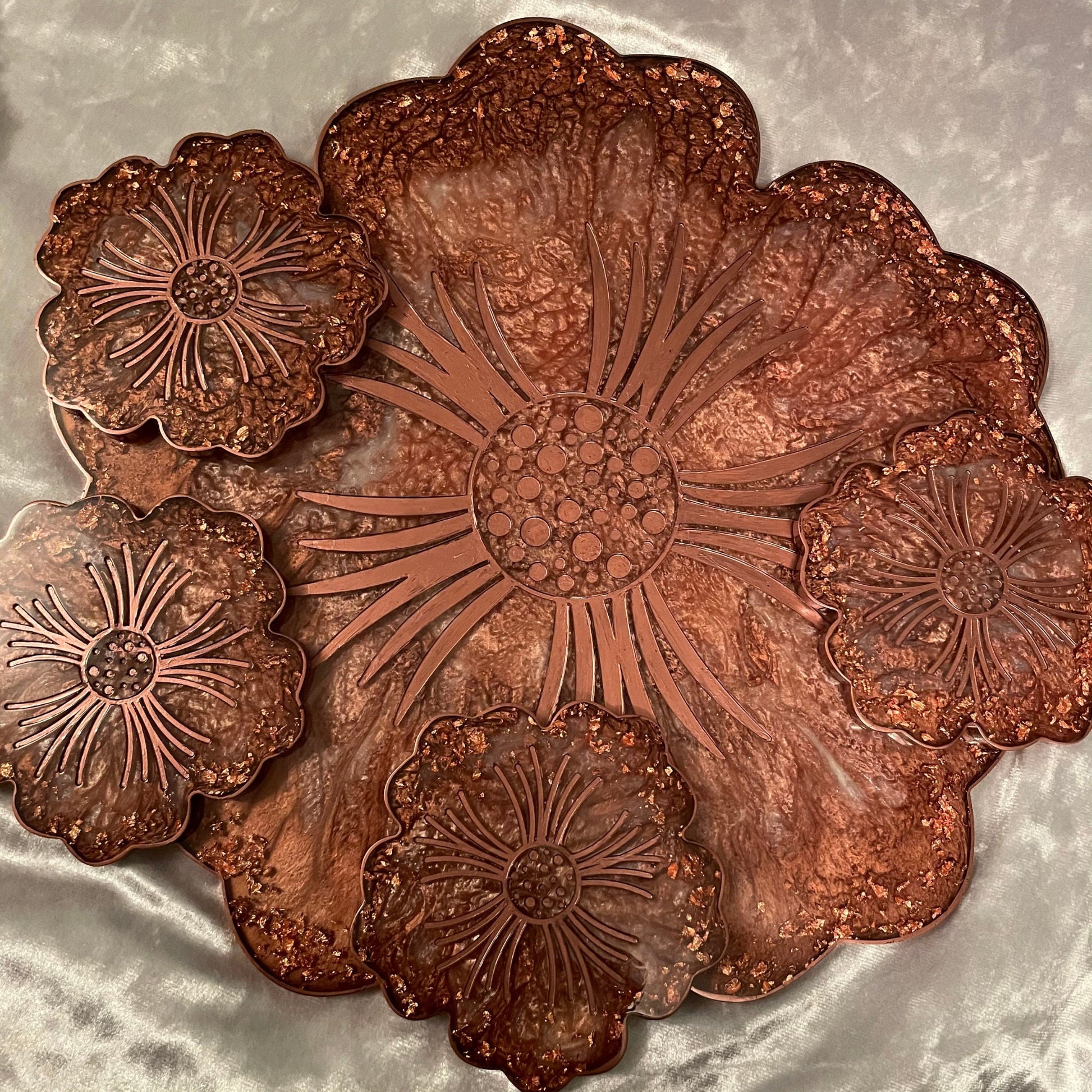 Sakura Flower Resin Tray - Custom - EpoxyCore - [shop_type] 