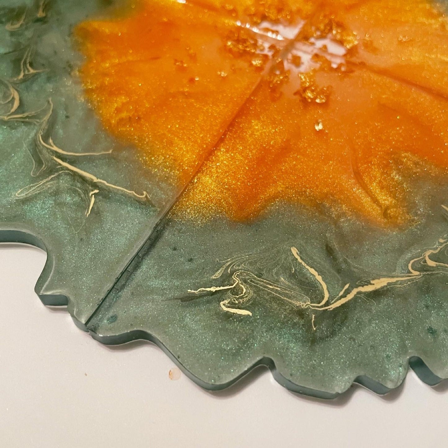 Triangle Slice Agate Resin Coasters - Custom - EpoxyCore - [shop_type] 