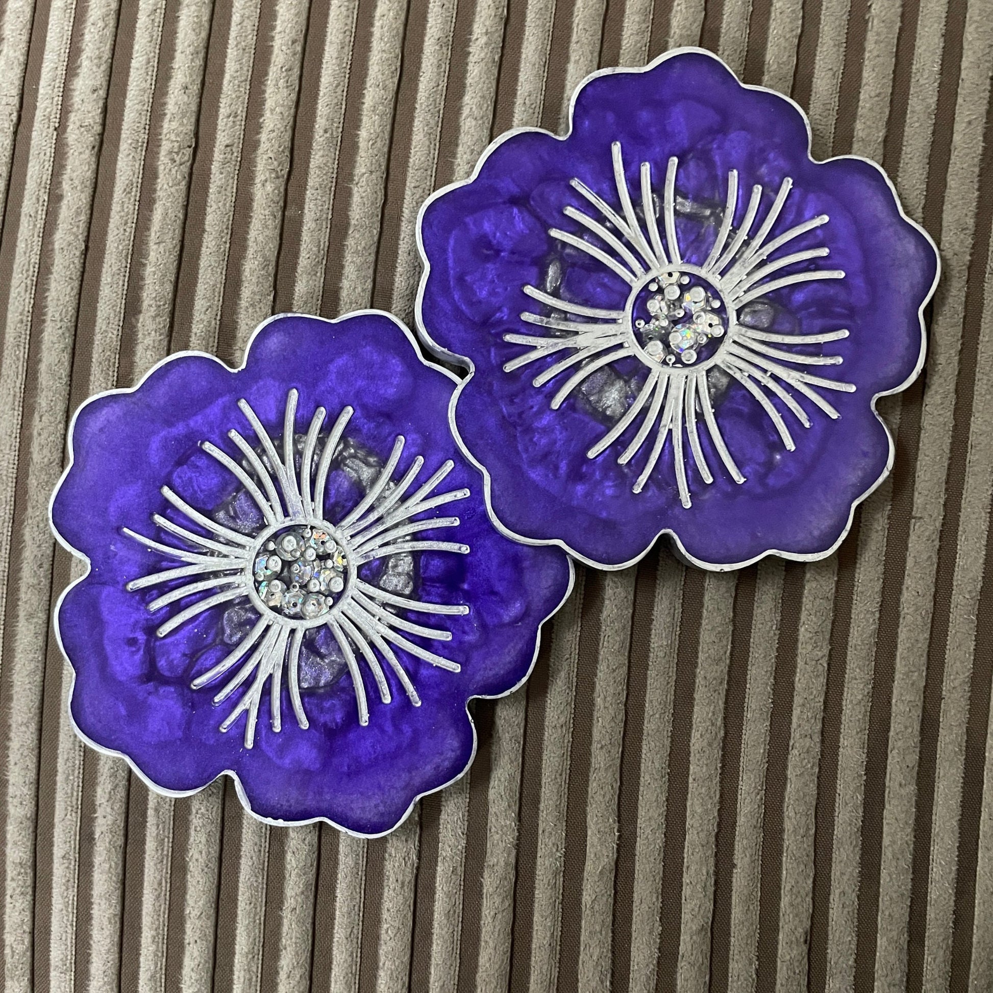 Sakura Flower Resin Coasters - Custom - EpoxyCore - [shop_type] 