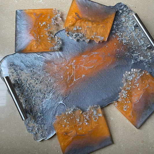 Large Rectangle Resin Placemats and Coasters - Custom - EpoxyCore - [shop_type] 