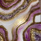 Amethyst Geode Inspired Resin Diptych Wall Art - Original - EpoxyCore - [shop_type] 