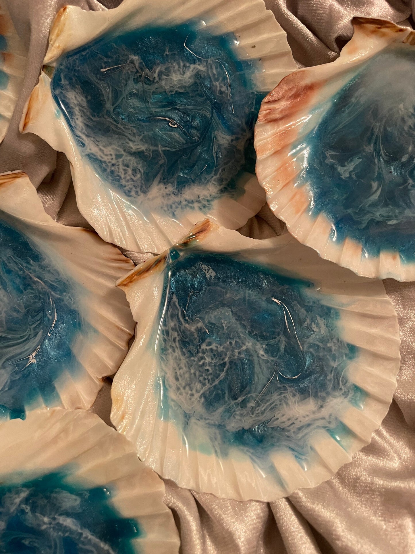 Natural Scallop Shell - Custom - EpoxyCore - [shop_type] 