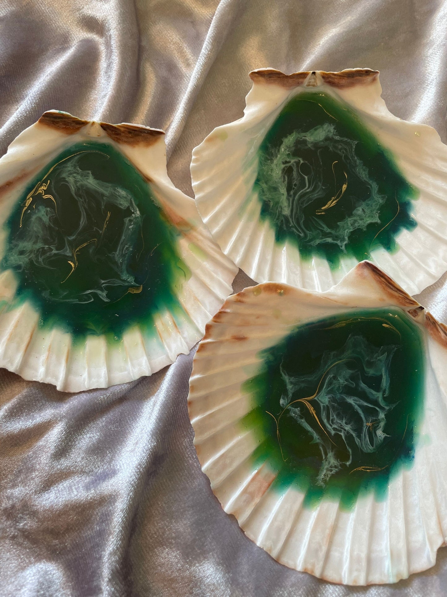 Natural Scallop Shell - Custom - EpoxyCore - [shop_type] 