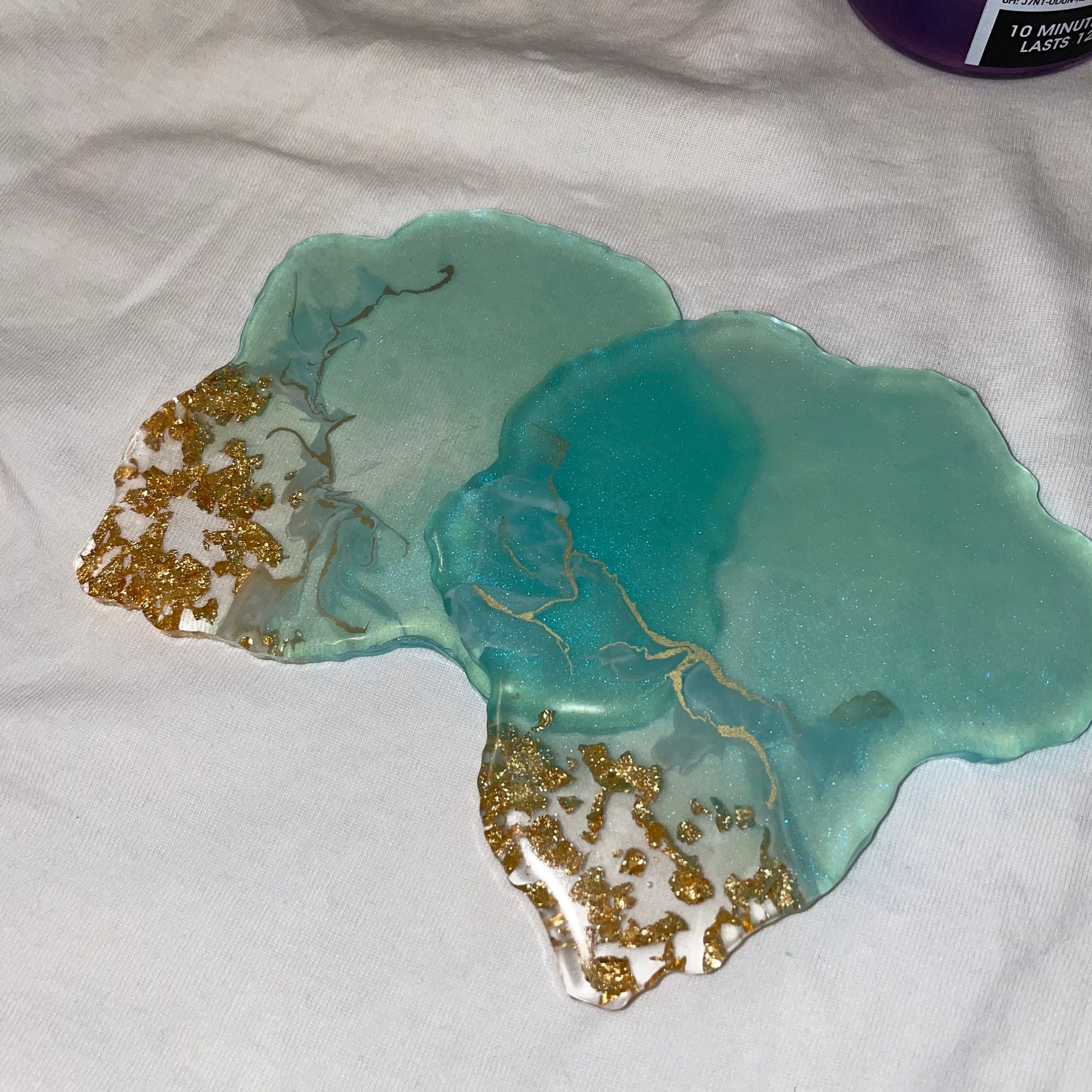 Geode Resin Coasters - Custom - EpoxyCore - [shop_type] 