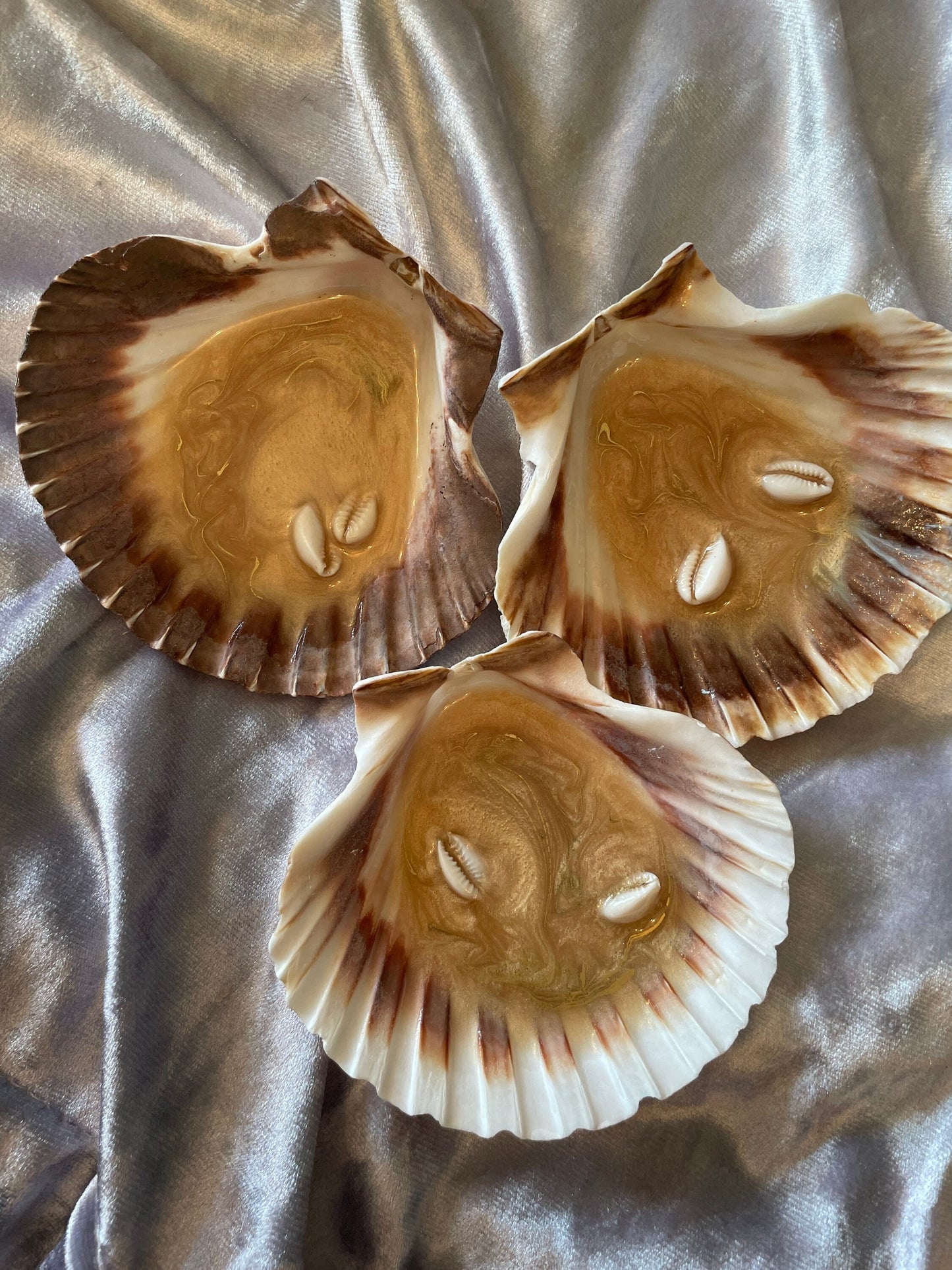 Natural Scallop Shell - Custom - EpoxyCore - [shop_type] 