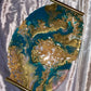 Oval Geode Resin Tray - Custom - EpoxyCore - [shop_type] 