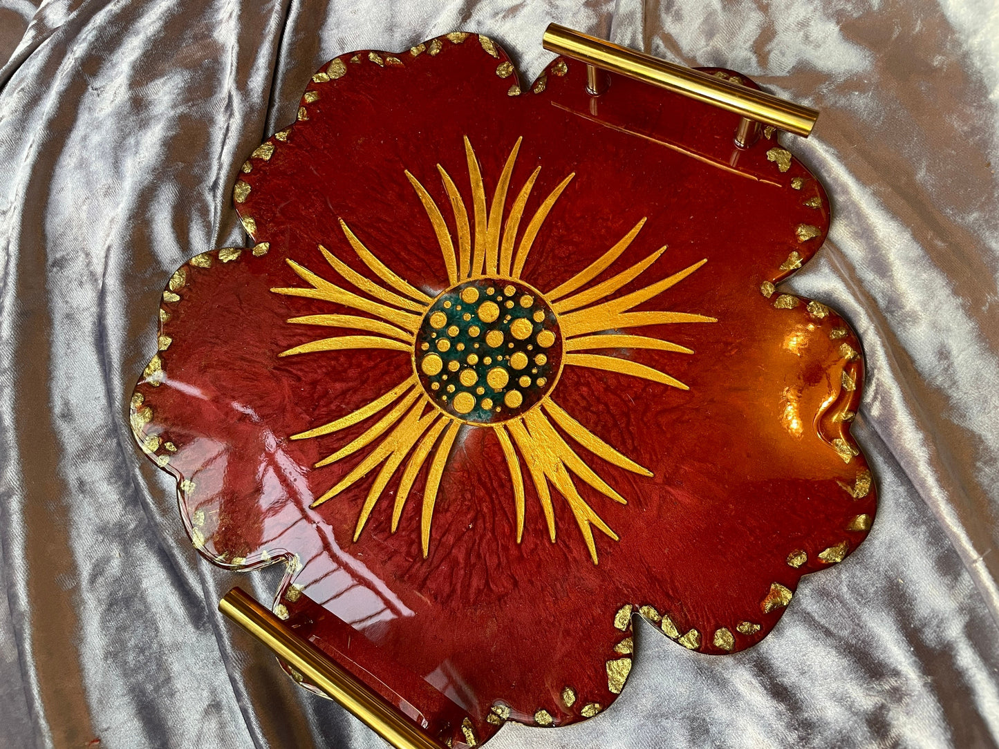 Sakura Flower Resin Tray - Custom - EpoxyCore - [shop_type] 