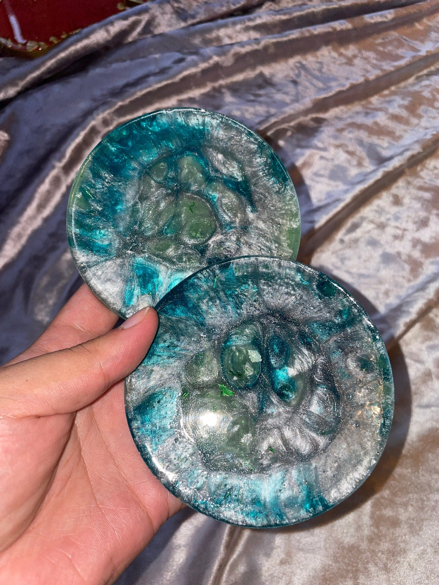 Round Resin Coasters  - Custom - EpoxyCore - [shop_type] 