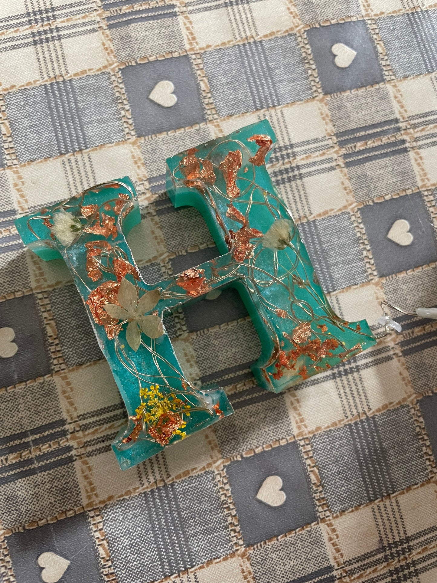 Small Resin Letter Decor - Custom - EpoxyCore - [shop_type] 