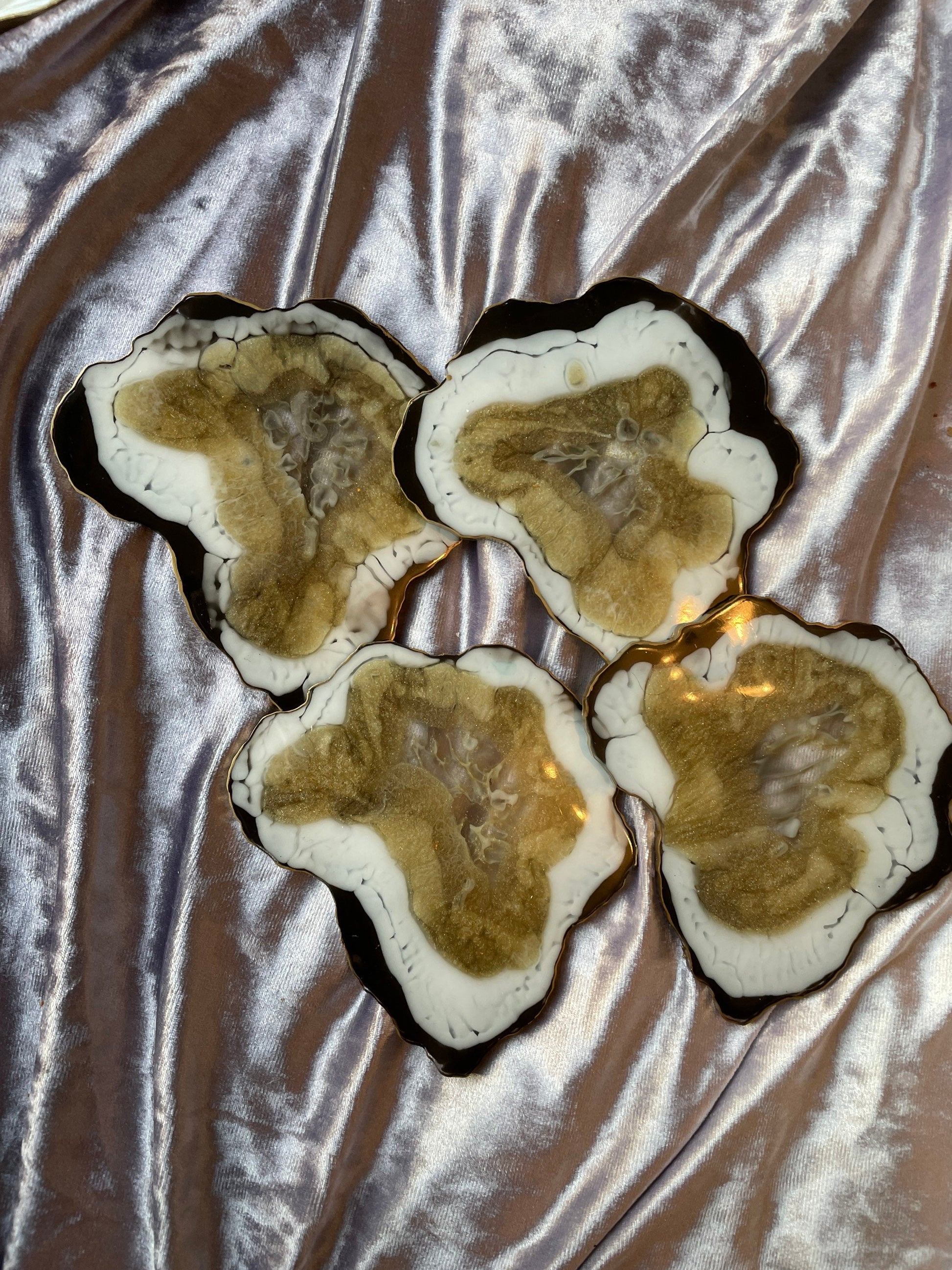 Geode Resin Coasters - Custom - EpoxyCore - [shop_type] 