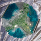 Round Geode Resin Tray - Custom - EpoxyCore - [shop_type] 