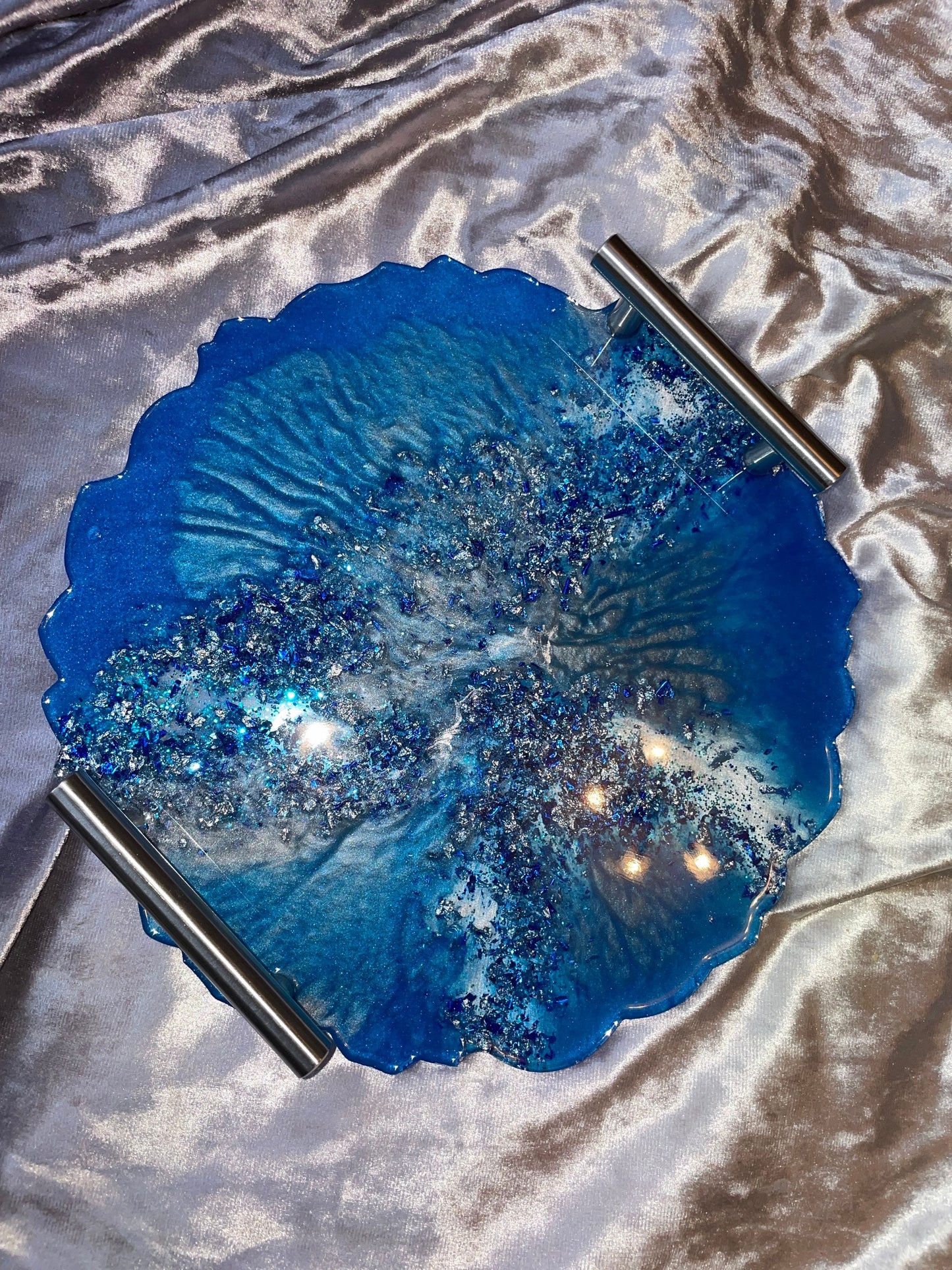 Dual Tone Foil & Glitter Design - Custom - EpoxyCore - [shop_type] 