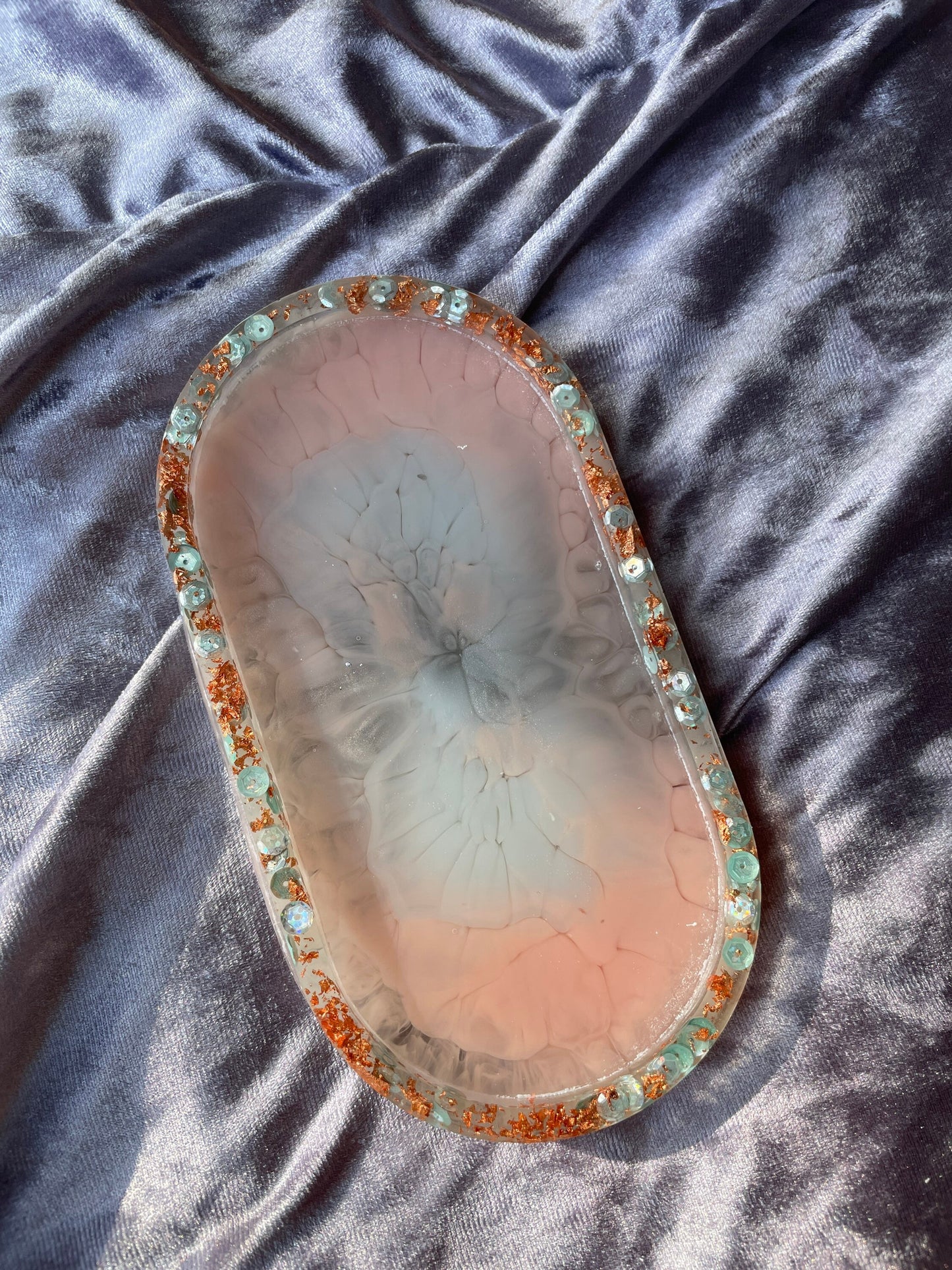 Oval Resin Trinket Tray - Custom - EpoxyCore - [shop_type] 