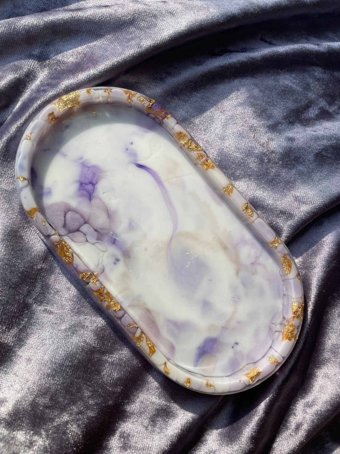 Oval Resin Trinket Tray - Custom - EpoxyCore - [shop_type] 