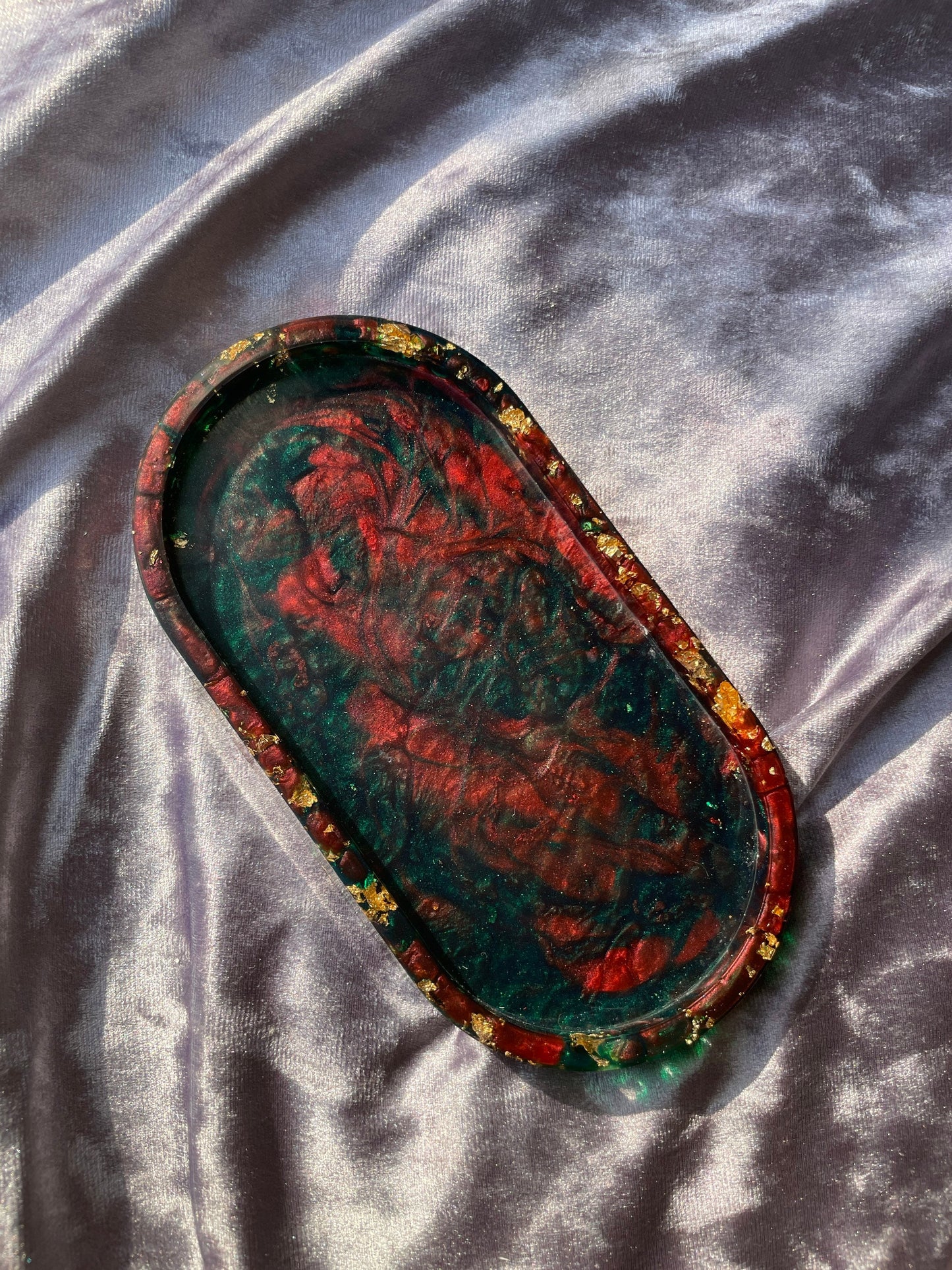 Oval Resin Trinket Tray - Custom - EpoxyCore - [shop_type] 