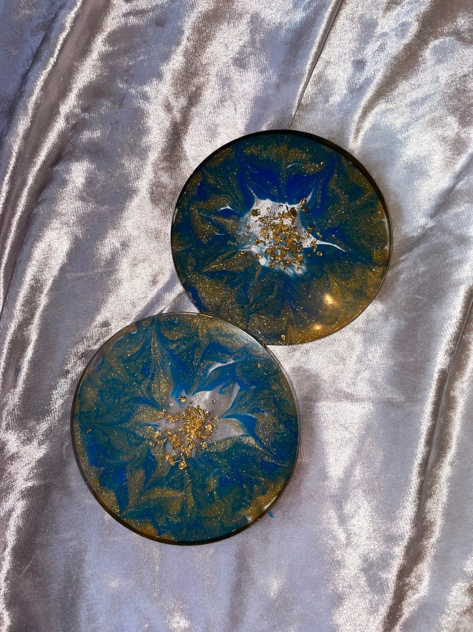 Round Resin Coasters  - Custom - EpoxyCore - [shop_type] 