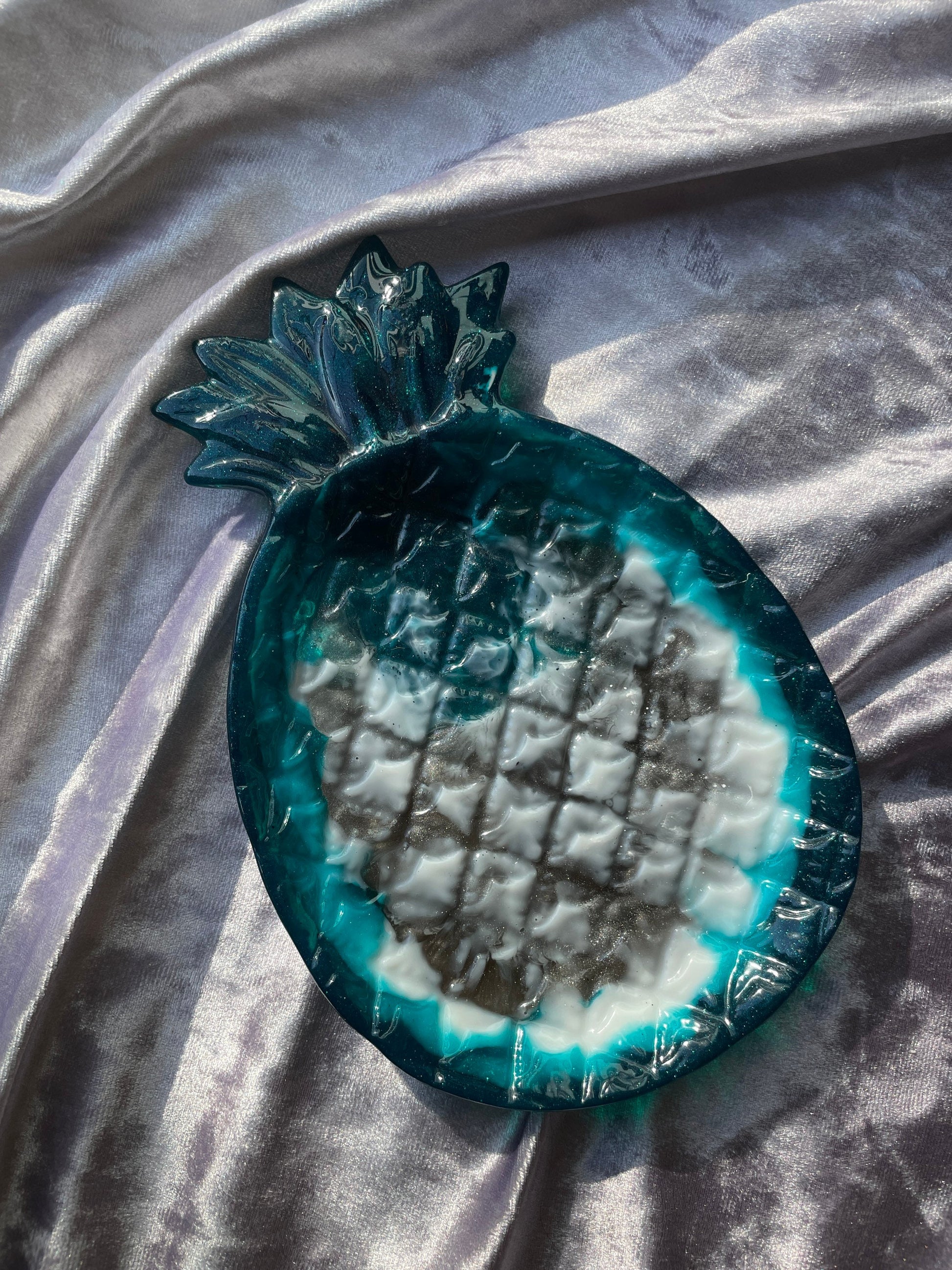 Pineapple Resin Trinket Tray - Custom - EpoxyCore - [shop_type] 