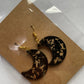 Moon Shape Resin Earrings - Custom - EpoxyCore - [shop_type] 