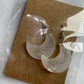 Moon Shape Resin Earrings - Custom - EpoxyCore - [shop_type] 