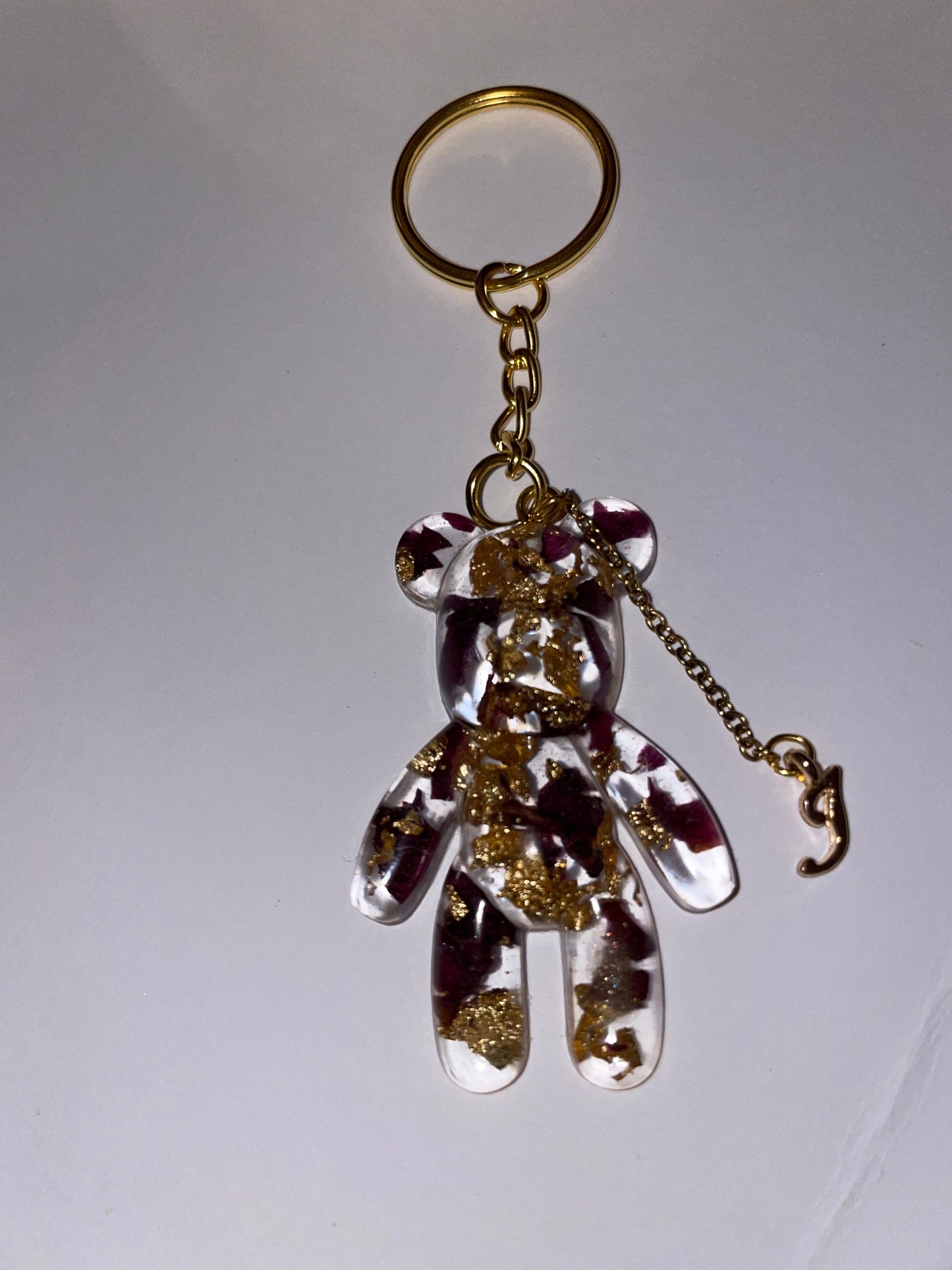 Teddy Bear Resin Keyring - Custom - EpoxyCore - [shop_type] 