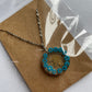 Real Dried Flowers with Bead Border Keyring - Custom - EpoxyCore - [shop_type] 