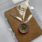 Real Dried Flowers with Bead Border Keyring - Custom - EpoxyCore - [shop_type] 