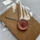 Real Dried Flowers with Bead Border Keyring - Custom - EpoxyCore - [shop_type] 