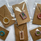 Real Dried Flowers with Bead Border Keyring - Custom - EpoxyCore - [shop_type] 