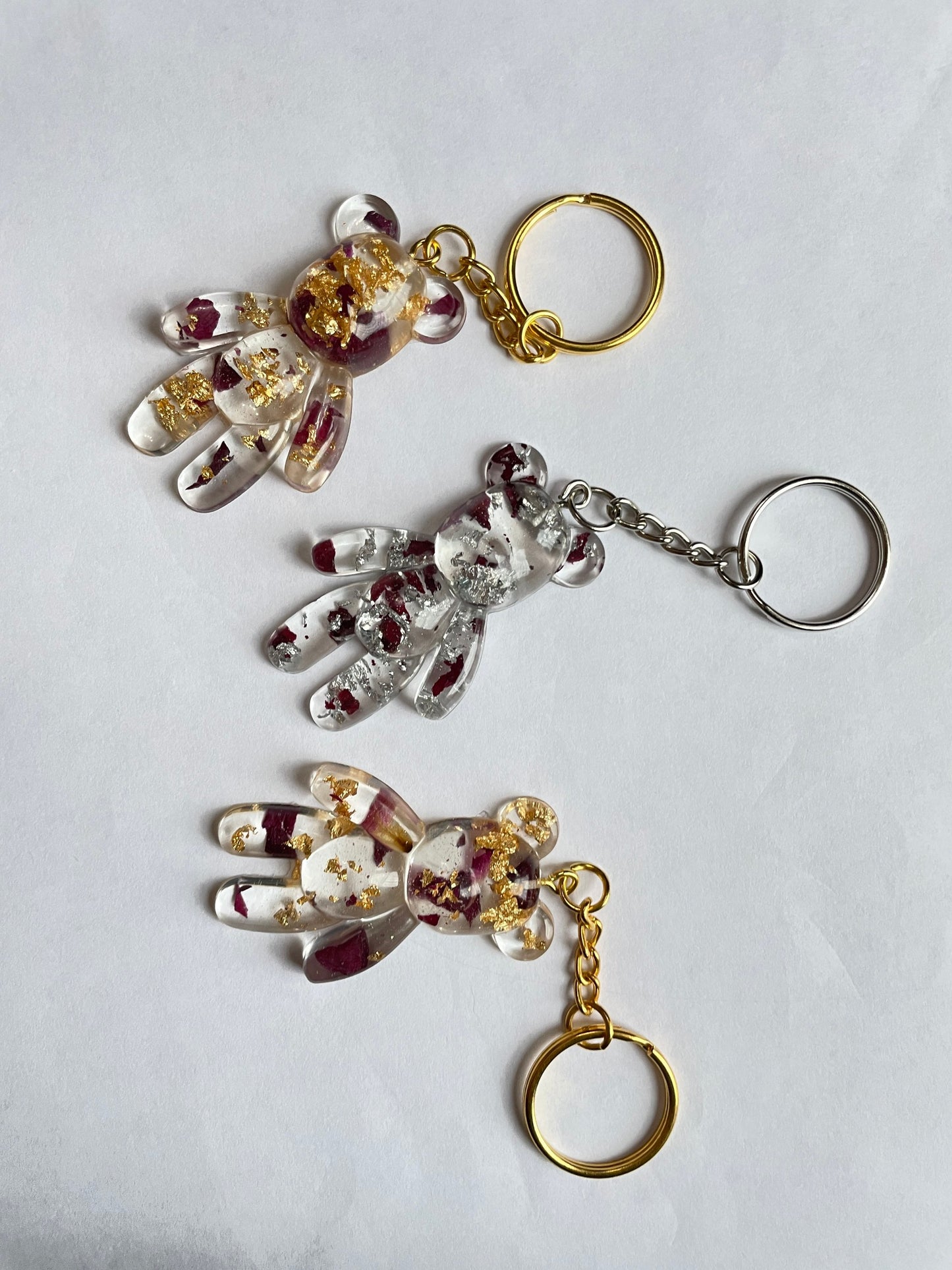 Teddy Bear Resin Keyring - Custom - EpoxyCore - [shop_type] 