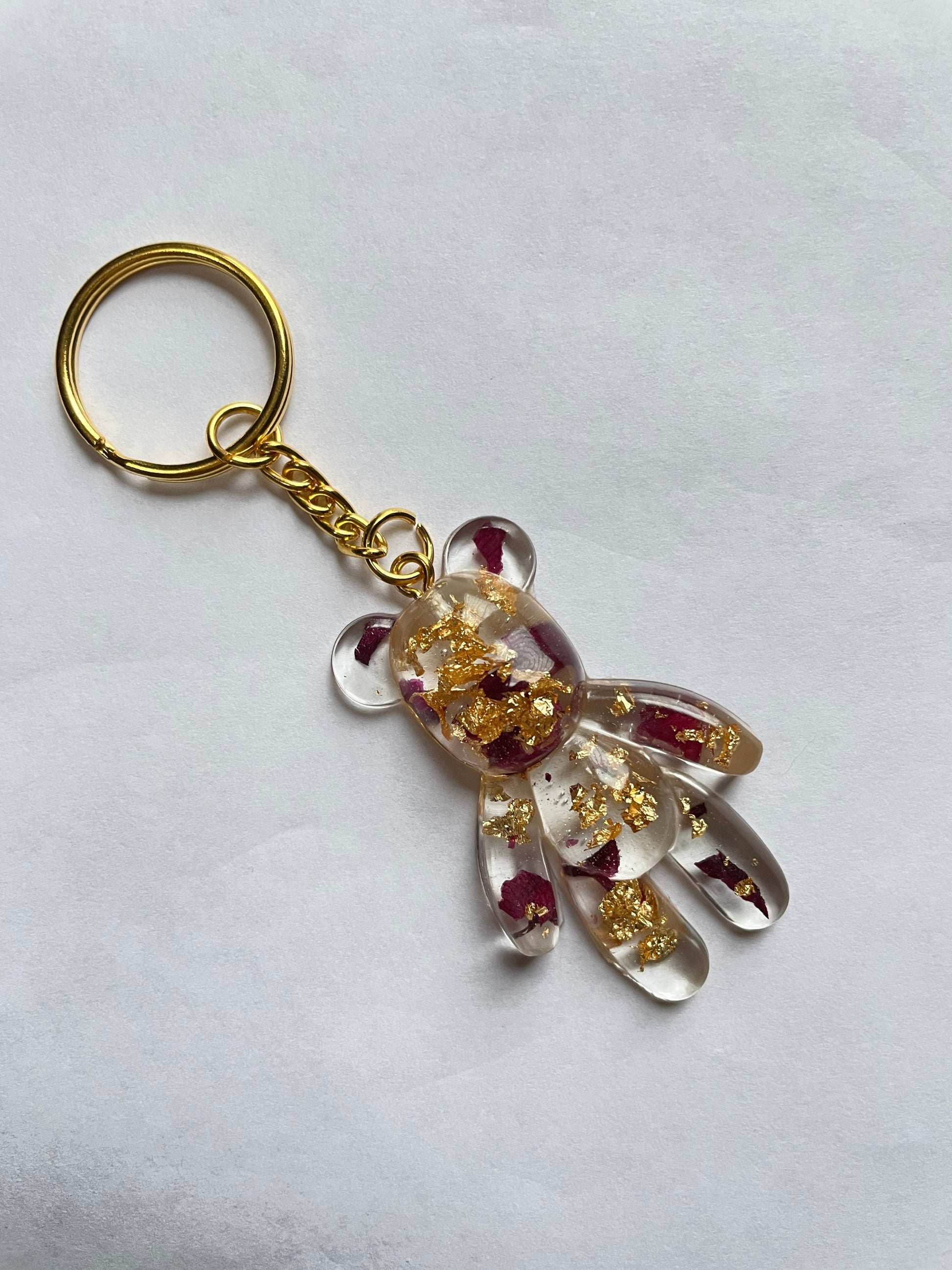 Teddy Bear Resin Keyring - Custom - EpoxyCore - [shop_type] 