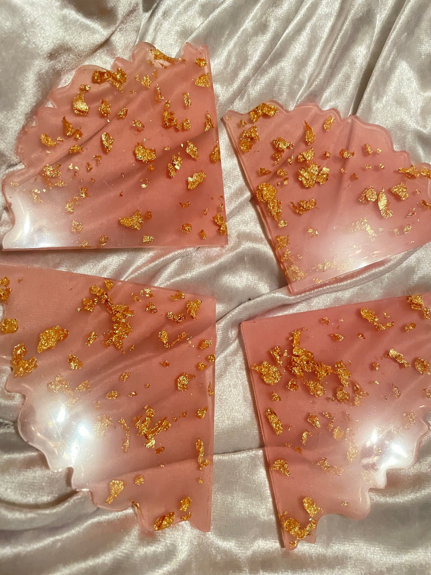 Triangle Slice Agate Resin Coasters - Custom - EpoxyCore - [shop_type] 