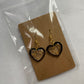 Heart Earrings Two-Tier Dangle Resin Earrings - Custom - EpoxyCore - [shop_type] 