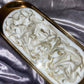 Oval Gold Metal Resin Trinket Tray - Custom - EpoxyCore - [shop_type] 