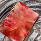 Red, White and Gold A5 Refillable Resin Notebook - EpoxyCore - [shop_type] 
