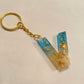 Alphabet Letter Resin Keyring - Custom - EpoxyCore - [shop_type] 